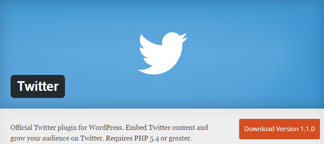 WordPress Twitter Plugin