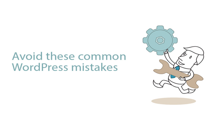 common mistakes in wordpress