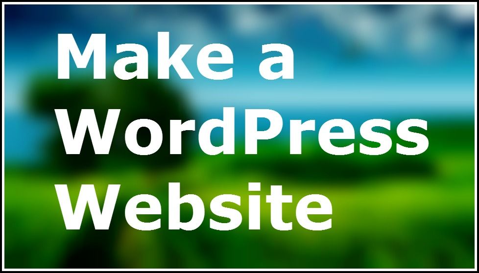 make-wordpress-website