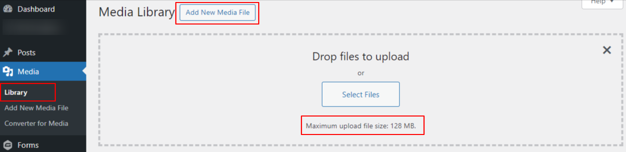 Check WordPress Maximum Upload File Size