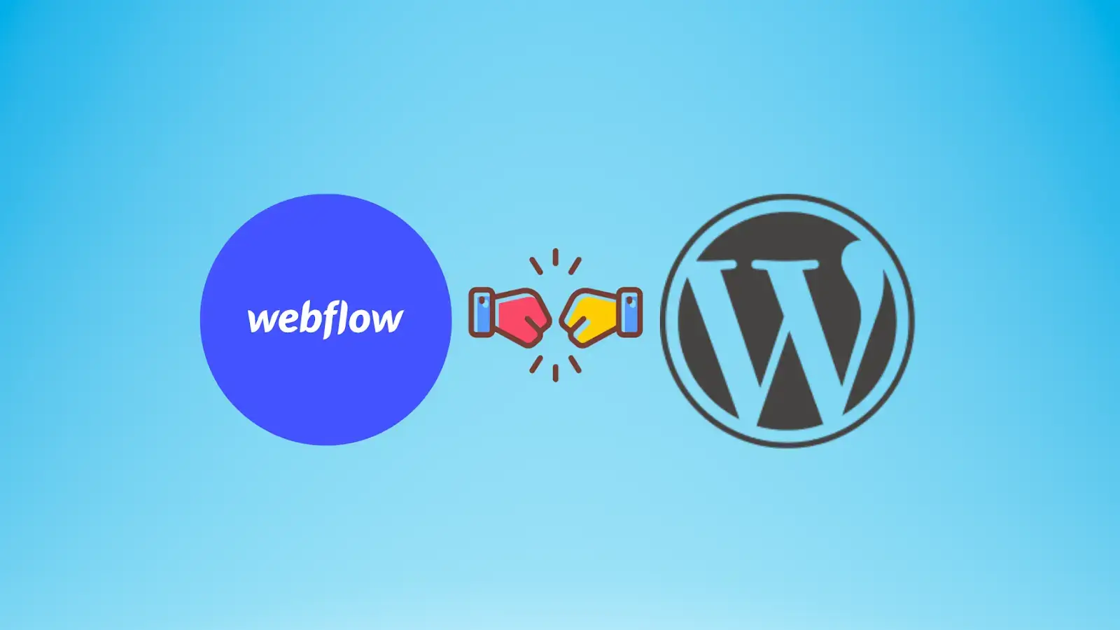 Webflow vs WordPress Banner