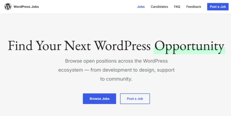 16 Best Places to Find WordPress Developers 5 WordPress Jobs