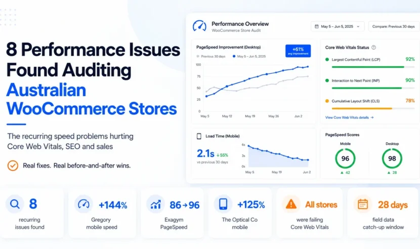 8 Performance Issues We Found Auditing Australian WooCommerce Stores (and How We Fixed Each One) 2 WooCommerce Performance Issues