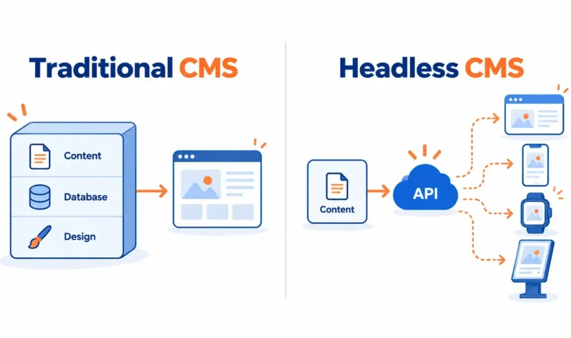 Headless CMS vs Traditional CMS: Which Is Right for Your Business in 2026? 1 Headless CMS vs Traditional CMS
